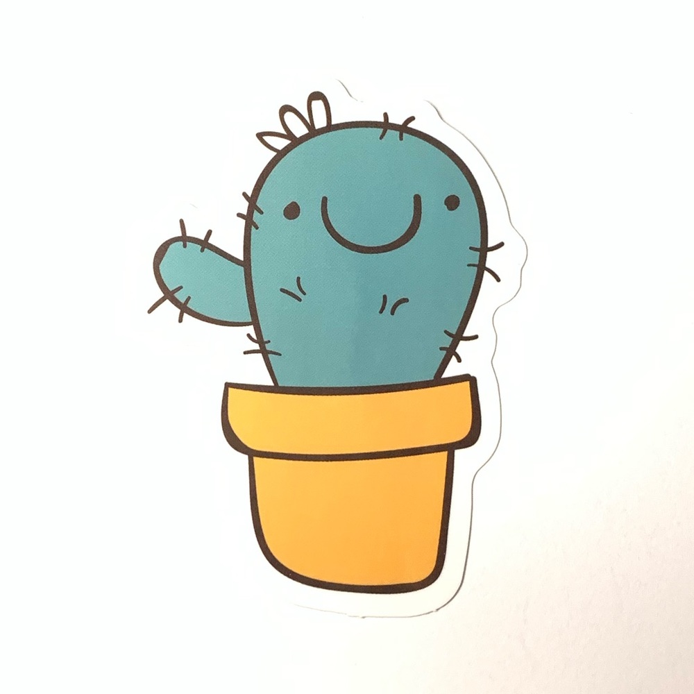 Cactus Vinyl Sticker